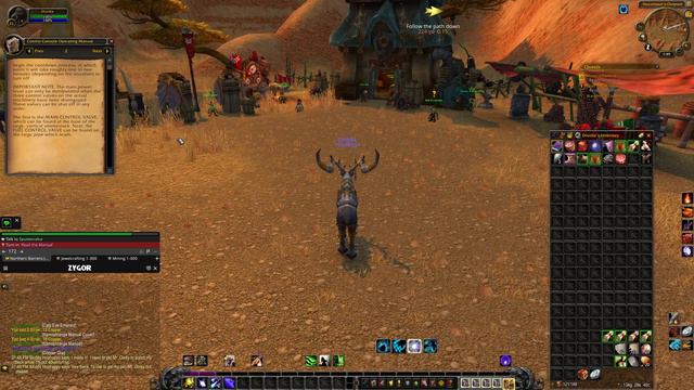 Lets Play - Everyquest - World of Warcraft - Northern Barrens - Read the Manual