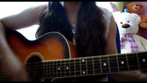Голубые Береты - "Одуванчики" ( Cover под гитару - Нургалиева Алина)