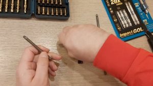 Обзор набора бит Makita impact gold .