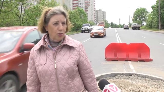 Островок безопасности на Нижней Дуброве - пешеходный переход смотреть онлайн