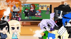 Roblox characters react to fnf roblox mod