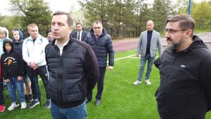 Продолжается реконструкция стадиона во Фрянове