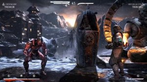 Mortal Kombat X - Tremor Vs Triborg (Sektor) (Very Hard)