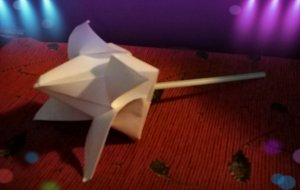 Тюльпан оригами из бумаги ???.