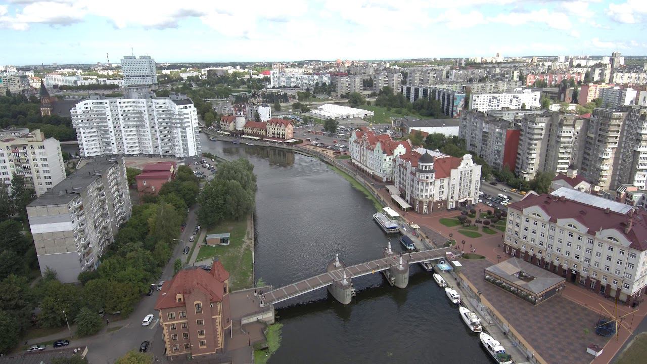 Рыбная деревня, Юбилейный мост Калининград смотреть онлайн