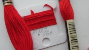 Сравниваю мулине Rosace с DMC 1часть