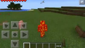 Minecraft PE - Lava Creeper Skin Costume