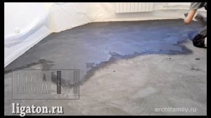 Пол под стильный "Лофт Бетон"