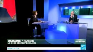 France 24, 26/02/2014 : l'entretien Marie Mendras