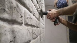 Кирпичная стена своими руками. Часть 6.1. Продолжаем шлифовку