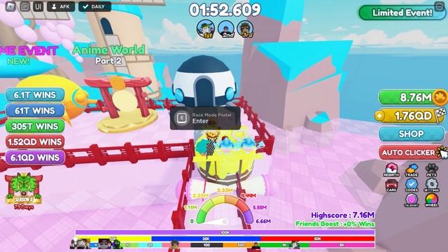 ГЛАВНЫЕ СЕКРЕТЫ ИВЕНТА РЕЙС КЛИКЕР! Race Clicker ROBLOX смотреть онлайн