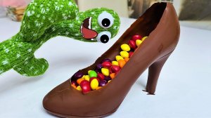 Шоколадная туфля для грустного кактуса Даринелка посылка с алиэкспресс