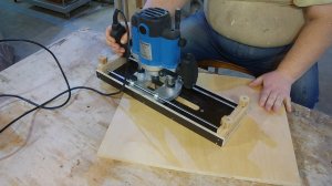 Простой циркуль для ручного фрезера.