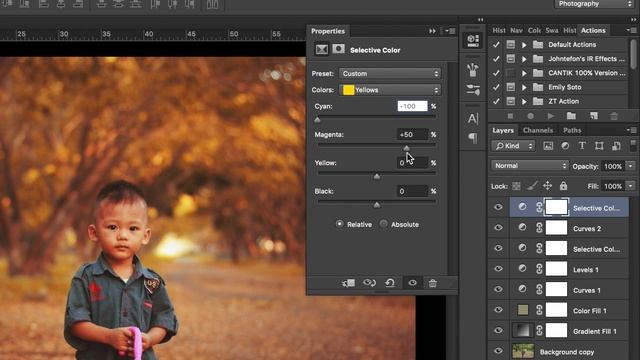 Autumn Effect Editing Photoshop Tutorial (Summer Color) смотреть онлайн