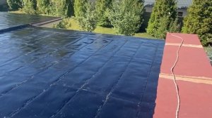 Гидроизоляция дома (материал Технониколь Унифлекс).