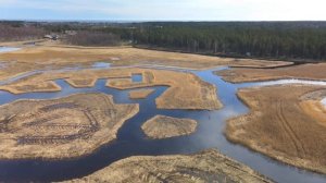 Mysterious canals of Engure lake. Таинственные каналы озера Энгуре.