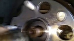 Lexus Toyota RX330 2004 Как заменить заднюю ступицу ---  Lexus  RX330  how to replace the rear hub