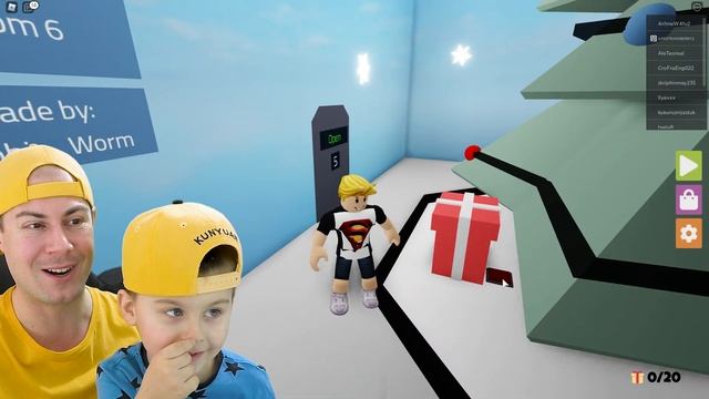 НАЙДЕМ КНОПКУ - СПАСЕМ РОЖДЕСТВО в РОБЛОКС | Roblox Find The Button V2 | ИГРАЗАВР смотреть онлайн