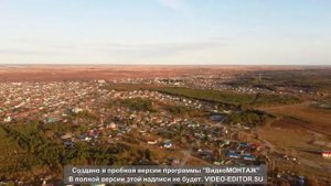 с. Каргасок, Каргасокский район, Томская область. первый полёт на квадрокоптере.