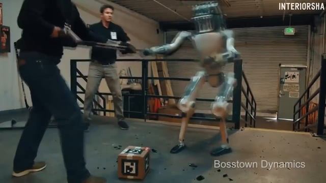 Русская озвучка Boston dynamics.