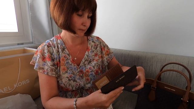 Кошелек Michael Kors // Распаковка Кошелька Майкл Корс // Michael Kors Wallet Unboxing