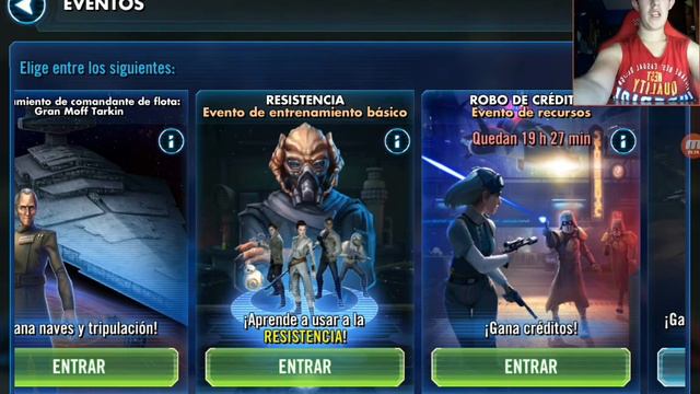 !El camino de un jedi oscuro63!Capitulo63:Me uno a la Resistencia Star Wars:Galaxy of Heroes смотреть онлайн