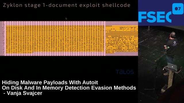FSec2017: Hiding Malware Payloads With Autoit by Vanja Svajcer смотреть онлайн