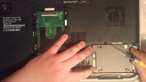 Установка SSD в Dell inspiron 7720