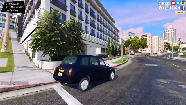 London Taxi TX4 - GTA MOD _REVIEW смотреть онлайн