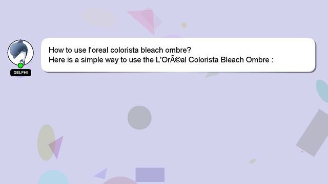 How to use loreal colorista bleach ombre? смотреть онлайн