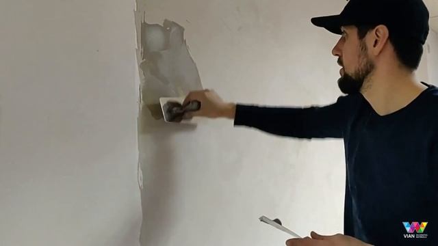 Известковая венецианская штукатурка VIAN "Венеция Классик", как наносить своими руками смотреть онлайн