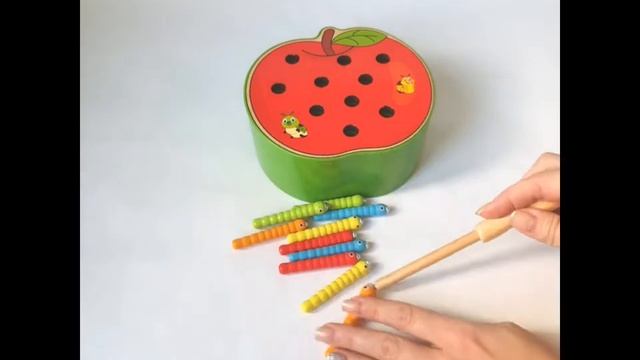 Магнитная рыбалка "Поймай червячка" или "Спелое Яблочко" смотреть онлайн