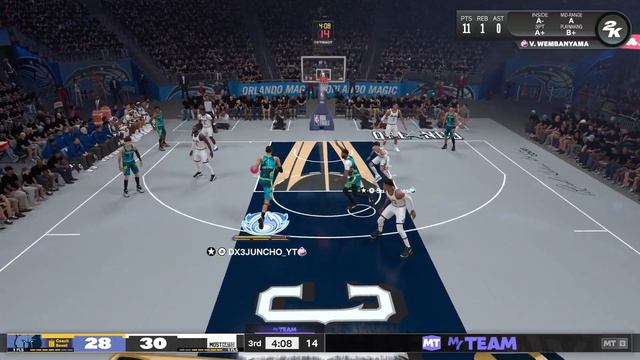 Pink Diamond Wembanyama Takes Over NBA 2K24 MyTeam!!! смотреть онлайн