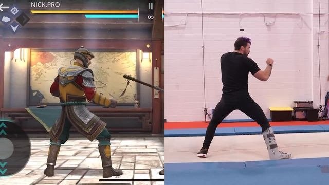 Shadow Fight Stunts In Real Life (Parkour, Flips & Tricks!)