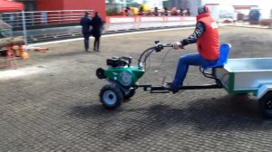 Прицеп для мотоблока Caiman Vario