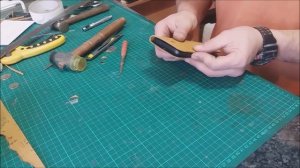 Кожаный чехол для смартфона. Leather case for smartphone.