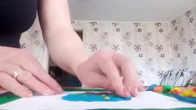 Лепка "Пасхальная картина" смотреть онлайн