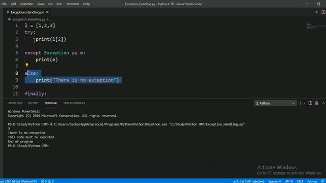 #63:- Finally Block In Exception Handling In Python | Python Tutorial In Hindi