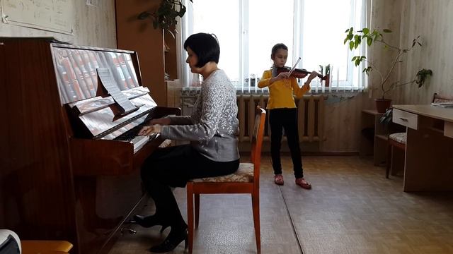 М Старокадомский Воздушная песня Стрекаловская Анна 3 класс 2 год обучения, концертмейстер О смотреть онлайн