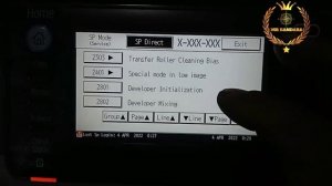 How to Ricoh MP 2501sp Developer initialization track in sinhala