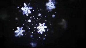 Новогодний LED проектор Снежинки