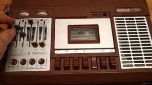 Магнитофон "Россия М-311С" 1989г. проверка