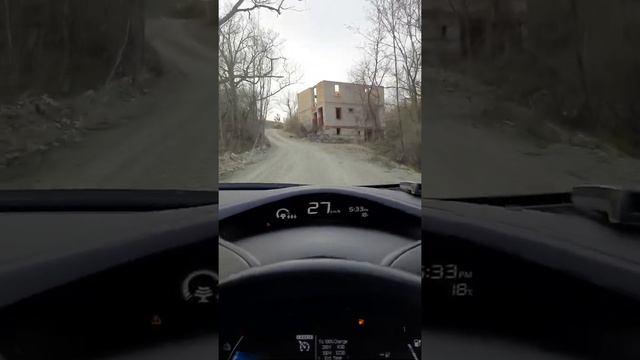 проезд к участку с бетонки СНТ Маяк
