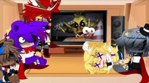 FNAF 1 React To Showtime But Cursed || Read DESC || Ft.New Character