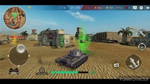Tank Warfare: PvP Blitz Game ( Click 18 Mobile ) Android Gameplay