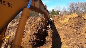 Спуск воды с карьера