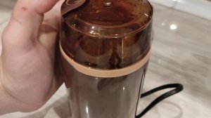 Тест №2 электрической кофемолки Delta DL-087К