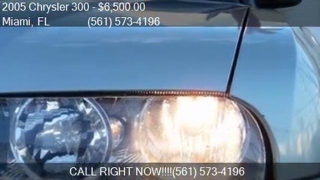 2005 Chrysler 300 Touring 4dr Sedan for sale in Miami, FL 33 смотреть онлайн
