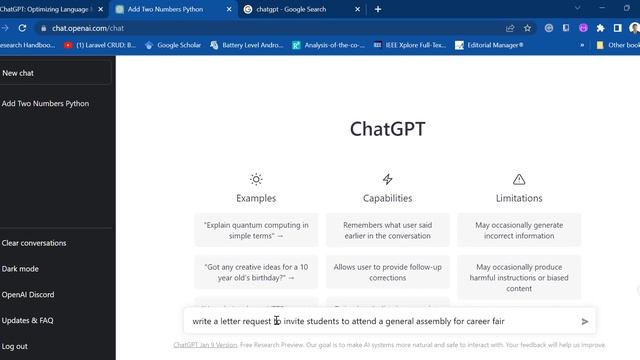 ChatGPT as Assistant #chatgpt #openai #chatgpttutorial #chatgpt #educationalvideo