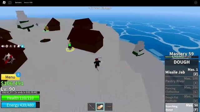 Using Dough Awakening as a Level 1 NOOB in Blox Fruits смотреть онлайн